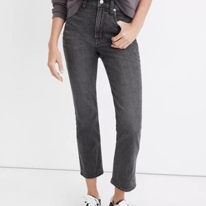 Madewell Slim Demi Boot Cropped Jeans